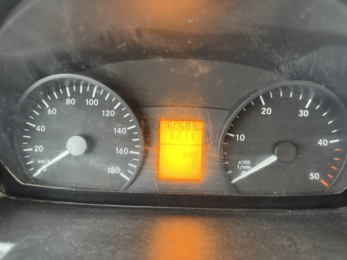 514 2.2 CDI Kipper Open Laadbak Dubbellucht Kist 3.5t Trekhaak Euro 6 Cruise Control Benne Tipper