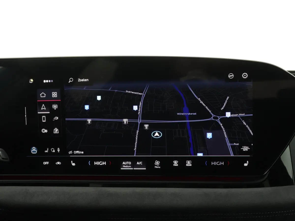 S edition performance 100 kWh | S-line | Navigatie | Adaptive cruise control l B&O Premium soundsysteem l 360 graden camera l Elektrisch verstelbare bestuurdersstoel met geheugen l 3-zone El