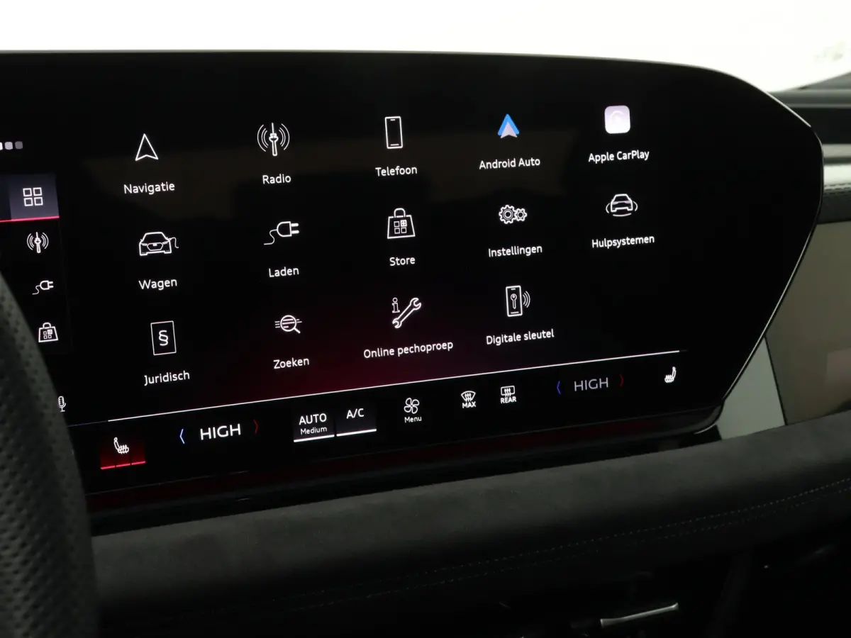 S edition performance 100 kWh | S-line | Navigatie | Adaptive cruise control l B&O Premium soundsysteem l 360 graden camera l Elektrisch verstelbare bestuurdersstoel met geheugen l 3-zone El