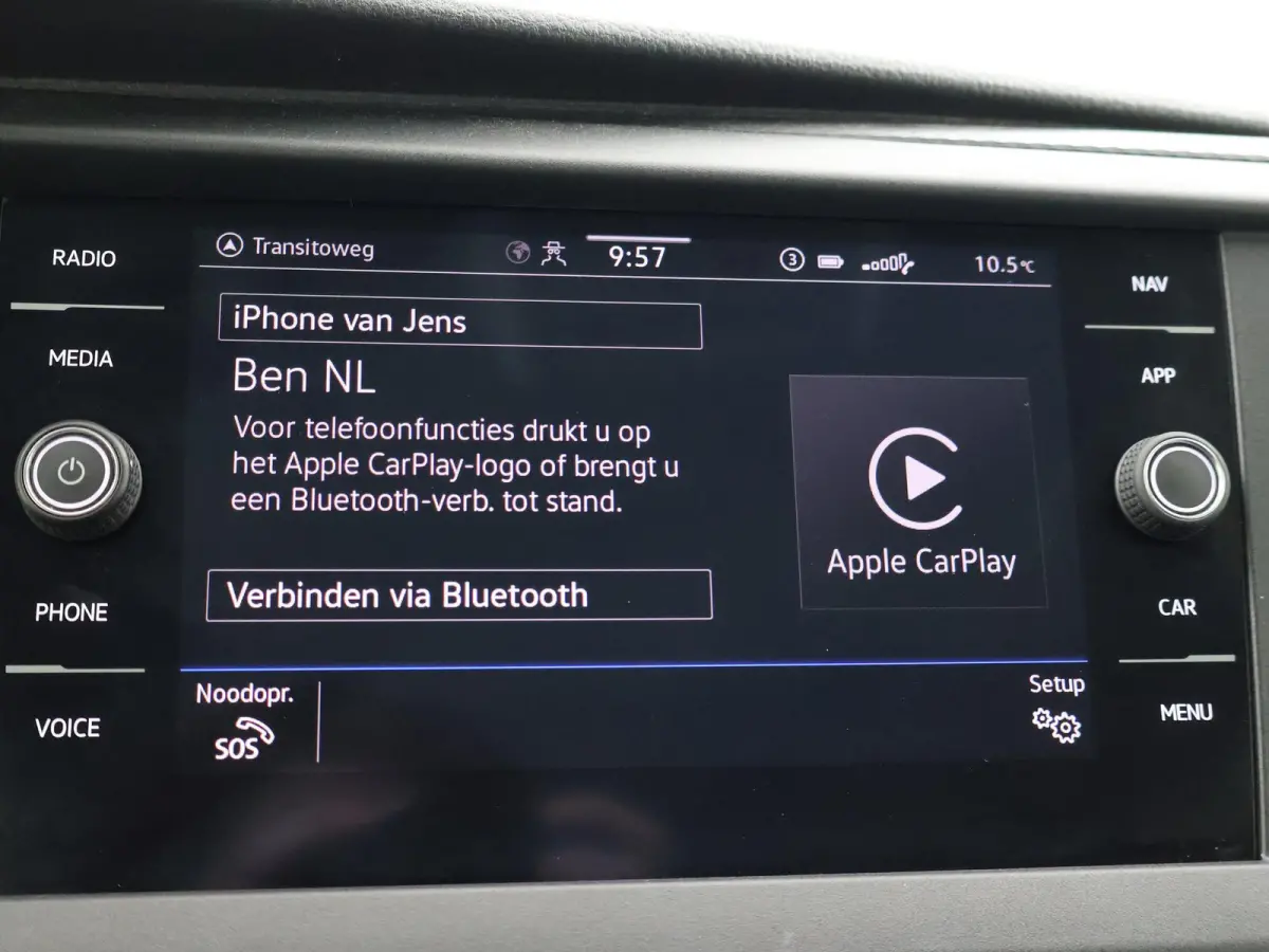 T6.1 2.0 TDI 150 PK L2H1 DUBBEL CABINE + CARPLAY | TREKHAAK 2500 KG | MOJAVE BEIGE