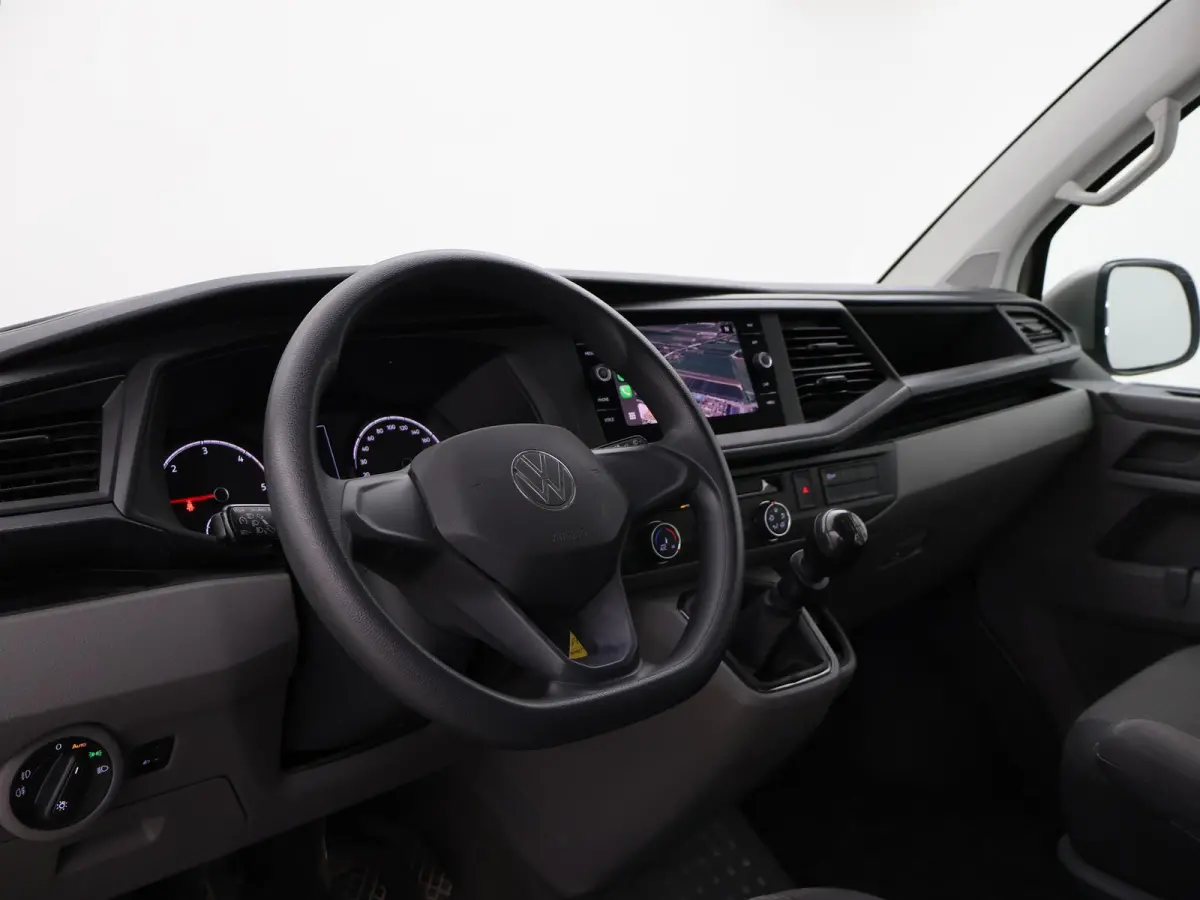 T6.1 2.0 TDI 150 PK L2H1 DUBBEL CABINE + CARPLAY | TREKHAAK 2500 KG | MOJAVE BEIGE