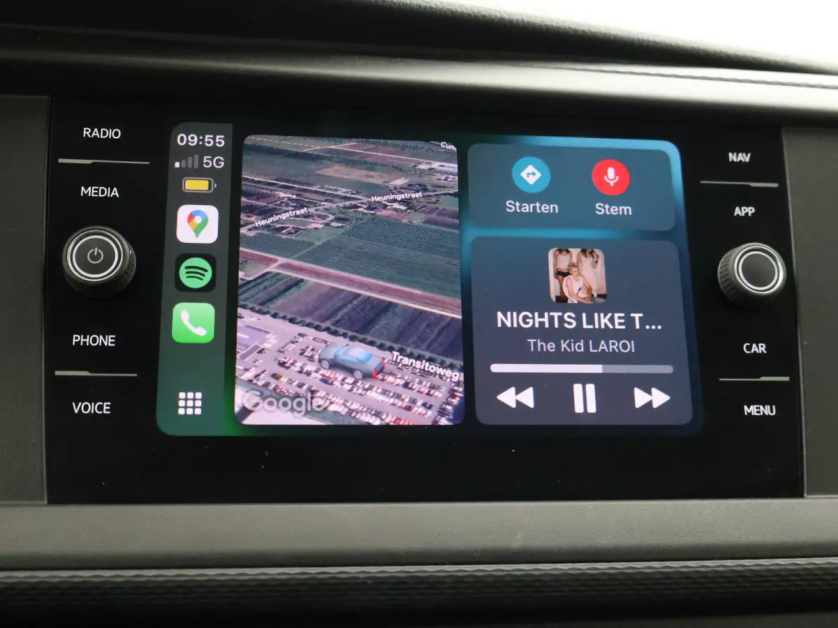 T6.1 2.0 TDI 150 PK L2H1 DUBBEL CABINE + CARPLAY | TREKHAAK 2500 KG | MOJAVE BEIGE