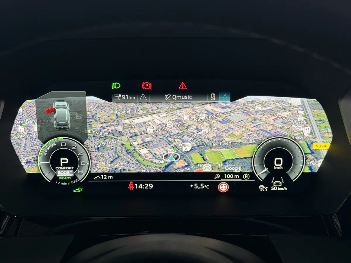 40 TFSI E 204 PK PHEV 100 KM ELEK SPORT MMI NAVI ELEK.KLEP CAMERA CARPLAY VIR.COCKPIT KEYLESS LED PHEV PLUG IN HYBRID