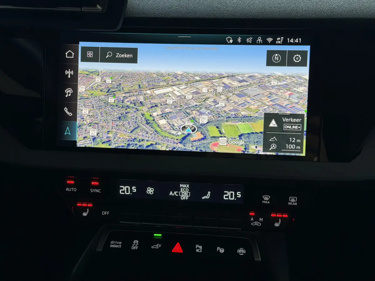40 TFSI E 204 PK PHEV 100 KM ELEK SPORT MMI NAVI ELEK.KLEP CAMERA CARPLAY VIR.COCKPIT KEYLESS LED PHEV PLUG IN HYBRID