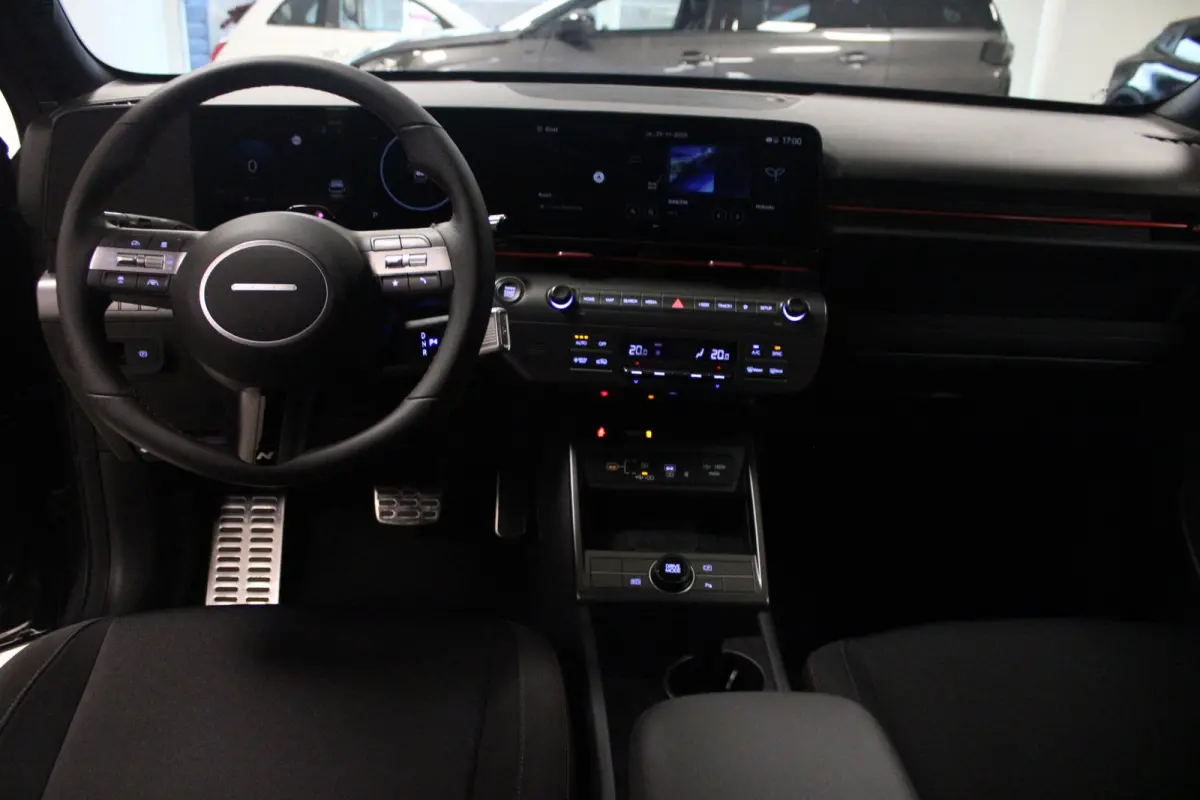 1.6 GDI 130PK HEV N LINE | *NIEUWE AUTO!* | NAVIGATIE | DRAADLOZE APPLE CARPLAY/ANDROID AUTO | ADAPTIVE CRUISE CONTROL | CLIMATE CONTROL | DODEHOEK DETECTIE | DRAADLOZE TELEFOONLADER |  18" 