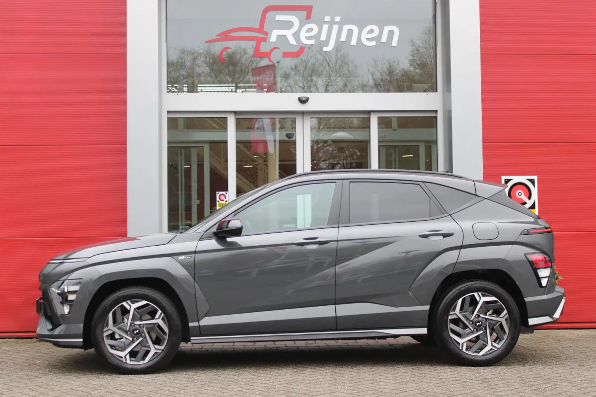 1.6 GDI 130PK HEV N LINE | *NIEUWE AUTO!* | NAVIGATIE | DRAADLOZE APPLE CARPLAY/ANDROID AUTO | ADAPTIVE CRUISE CONTROL | CLIMATE CONTROL | DODEHOEK DETECTIE | DRAADLOZE TELEFOONLADER |  18" 