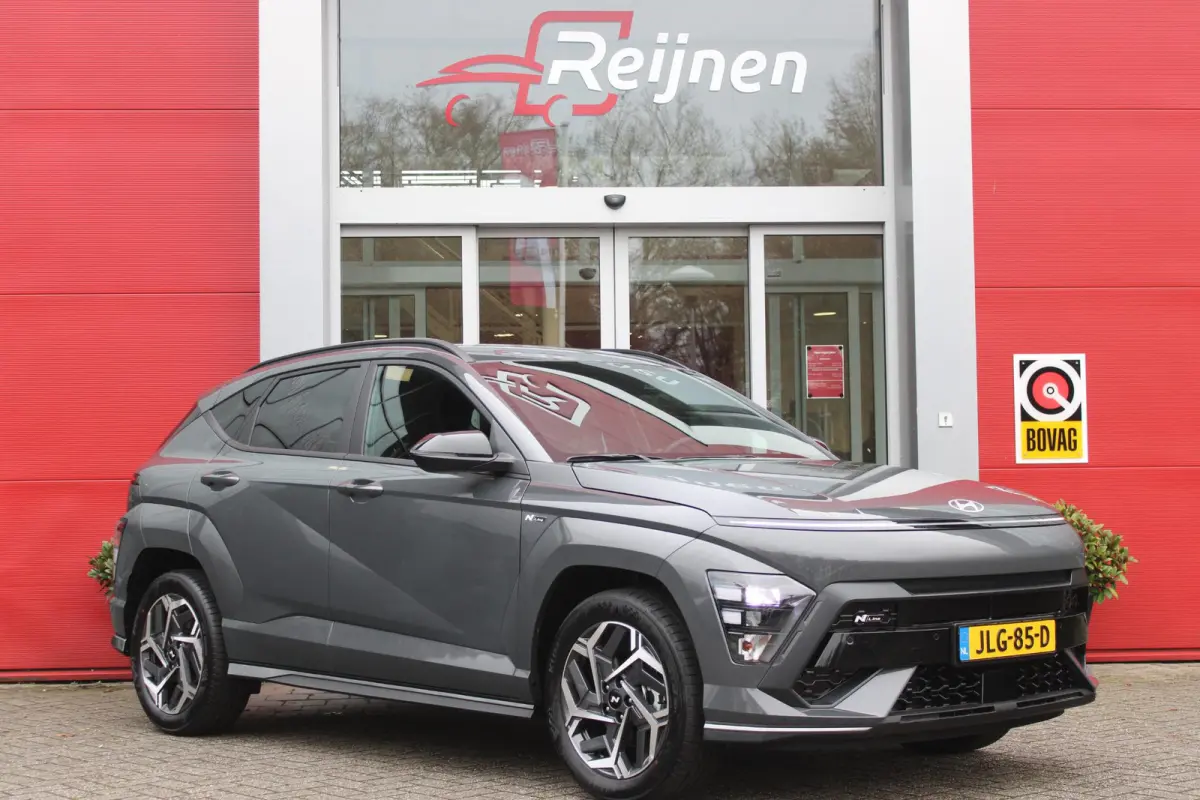 1.6 GDI 130PK HEV N LINE | *NIEUWE AUTO!* | NAVIGATIE | DRAADLOZE APPLE CARPLAY/ANDROID AUTO | ADAPTIVE CRUISE CONTROL | CLIMATE CONTROL | DODEHOEK DETECTIE | DRAADLOZE TELEFOONLADER |  18" 