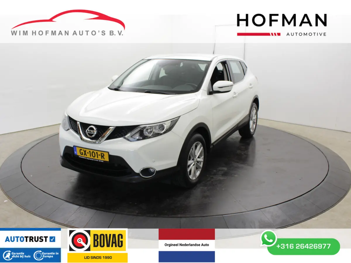Nissan Qashqai 2015 Benzine Handgeschakeld leasen