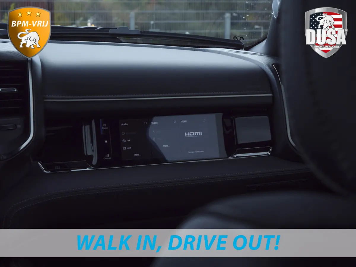 | 1500 | Limited | Night | 3.0L Twin-Turbo I6 | High Output | RAMBOX Massage stoelen | Passenger Display | RAMBOX Getoonde accessoires zijn verkrijgbaar tegen meerprijs
