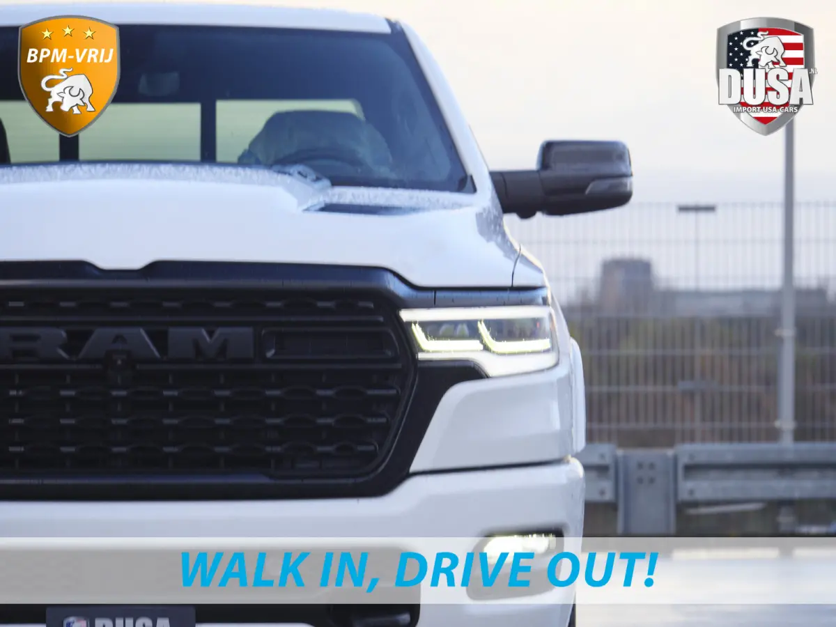 | 1500 | Limited | Night | 3.0L Twin-Turbo I6 | High Output | RAMBOX Massage stoelen | Passenger Display | RAMBOX Getoonde accessoires zijn verkrijgbaar tegen meerprijs