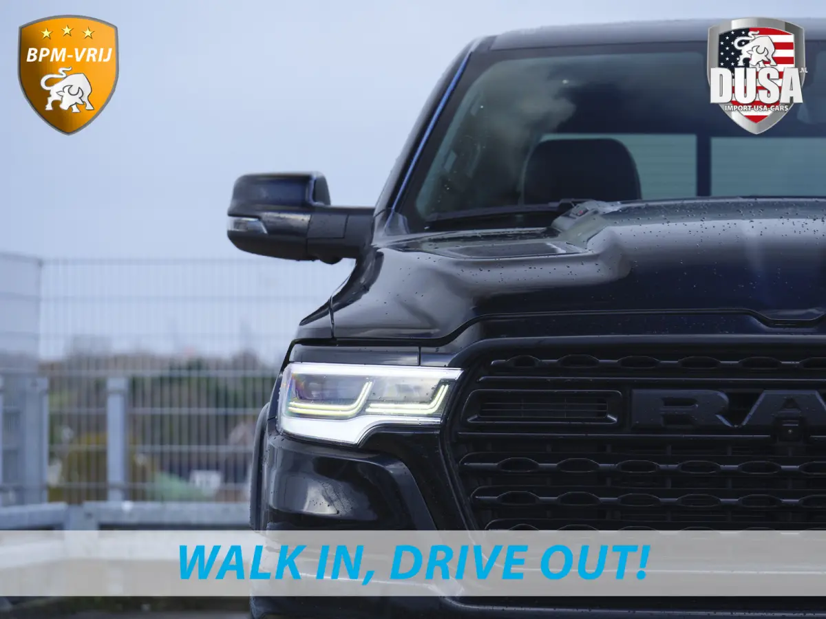 1500 | Limited | Night | 3.0L Twin-Turbo I6 | High Output | RAMBOX Passenger Display | 14,4 Touch Screen | INCL BPM-VOORDEEL Getoonde accessoires zijn verkrijgbaar tegen meerprijs
