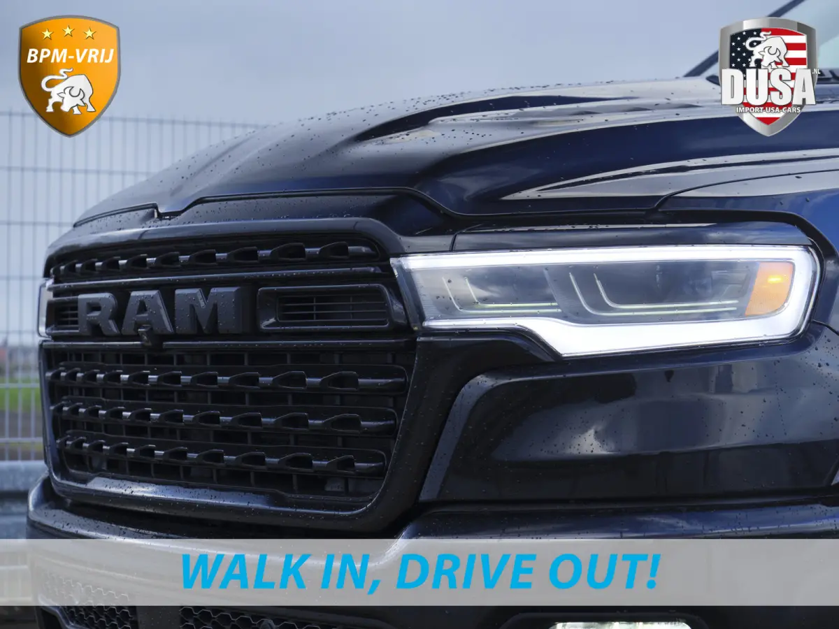 1500 | Limited | Night | 3.0L Twin-Turbo I6 | High Output | RAMBOX Passenger Display | 14,4 Touch Screen | INCL BPM-VOORDEEL Getoonde accessoires zijn verkrijgbaar tegen meerprijs