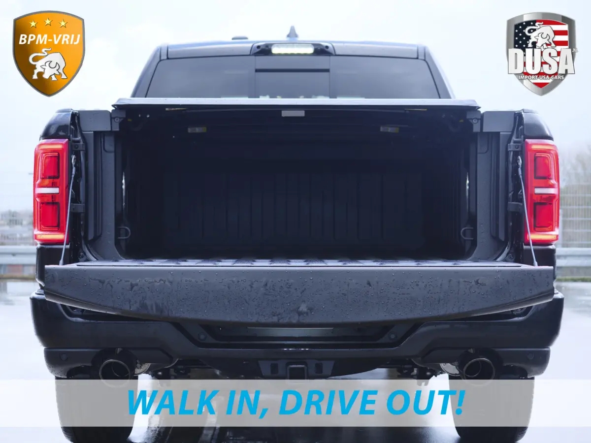 1500 | Limited | Night | 3.0L Twin-Turbo I6 | High Output | RAMBOX Passenger Display | 14,4 Touch Screen | INCL BPM-VOORDEEL Getoonde accessoires zijn verkrijgbaar tegen meerprijs