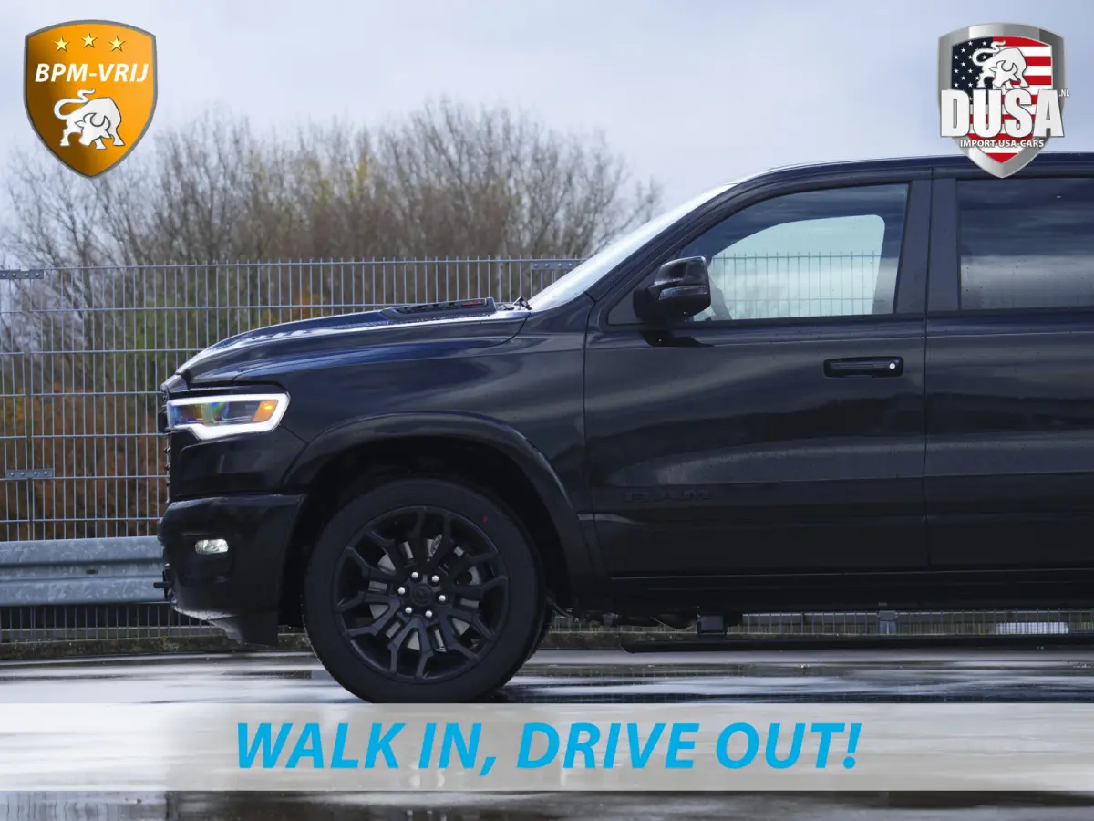 1500 | Limited | Night | 3.0L Twin-Turbo I6 | High Output | RAMBOX Passenger Display | 14,4 Touch Screen | INCL BPM-VOORDEEL Getoonde accessoires zijn verkrijgbaar tegen meerprijs