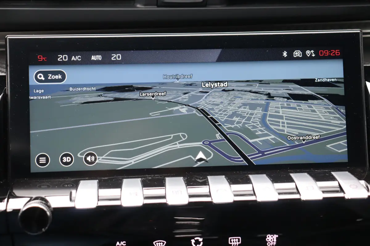 1.2 PURETECH 130PK ALLURE AUTOMAAT / NAVI / LEDER / CLIMA / FULL-LED / PDC / °360 CAMERA / BLUETOOTH / ADAPT. CRUISECONTROL / 1E EIGENAAR / NIEUWSTAAT !!