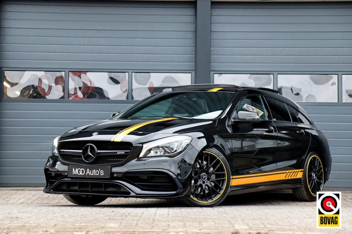 AMG 45 4MATIC Yellow Night Edition /PANODAK/MEMORY/HK/VOL!