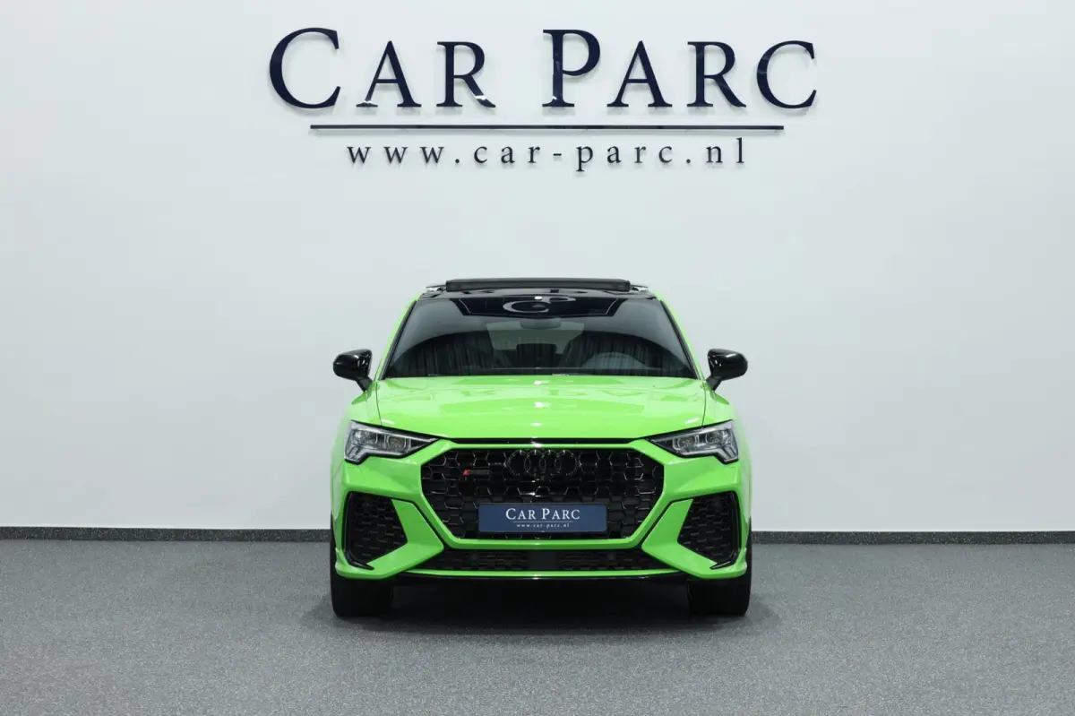 RSQ3 2.5 TFSI Quattro 400PK BTW!/MATRIX/VIRTUAL/PANO/LEER+S.VERWARMING/B&O/21"LMV/360/LINE/ACC/ECC/12 MDN GARANTIE!