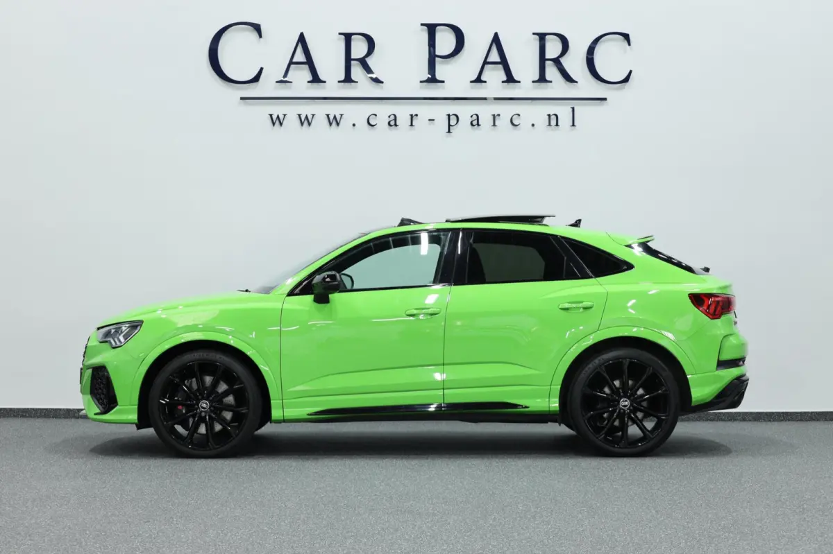 RSQ3 2.5 TFSI Quattro 400PK BTW!/MATRIX/VIRTUAL/PANO/LEER+S.VERWARMING/B&O/21"LMV/360/LINE/ACC/ECC/12 MDN GARANTIE!