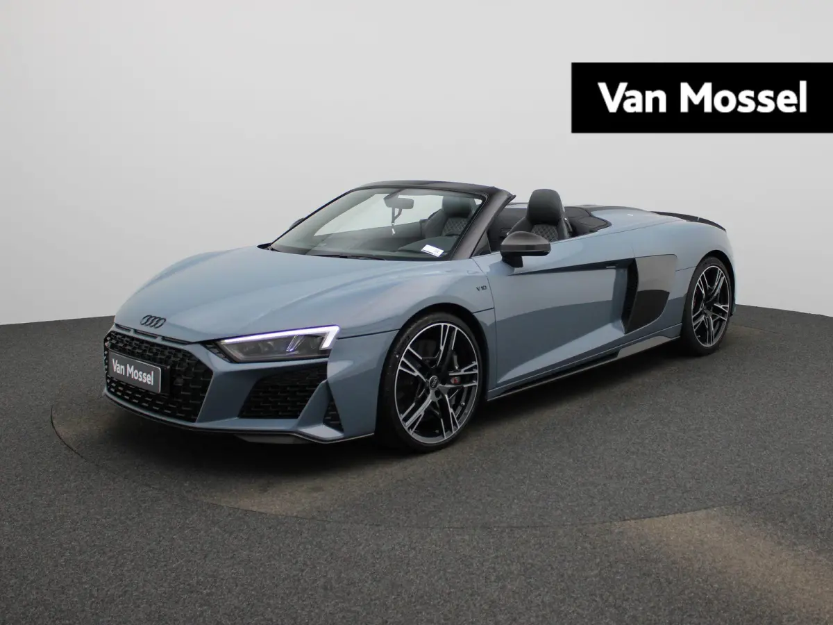 5.2 FSI performance S tron. quat. Spyder | KERAMISCH | CARBON EXTERIEUR | BANG & OLUFSEN | KEMORA GRIJS | BTW AUTO |