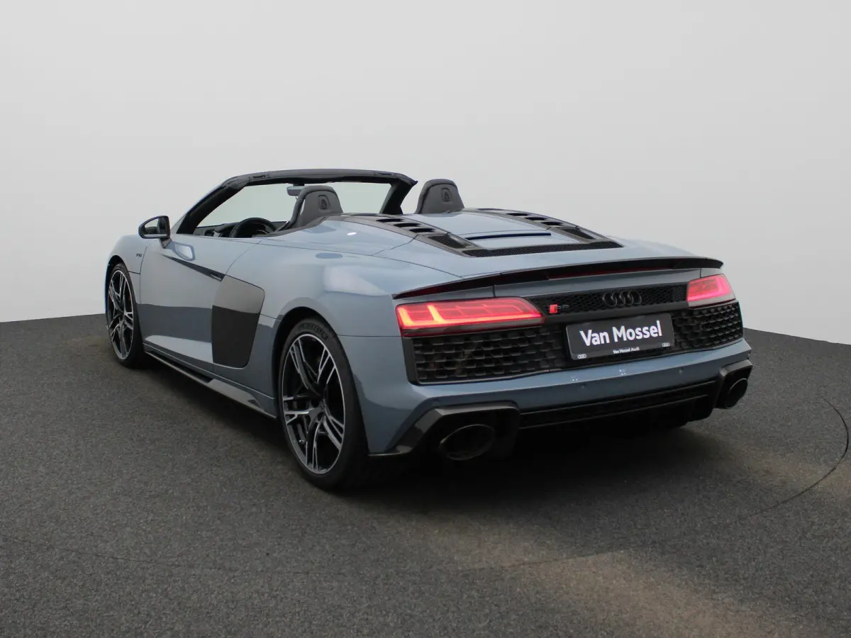 5.2 FSI performance S tron. quat. Spyder | KERAMISCH | CARBON EXTERIEUR | BANG & OLUFSEN | KEMORA GRIJS | BTW AUTO |