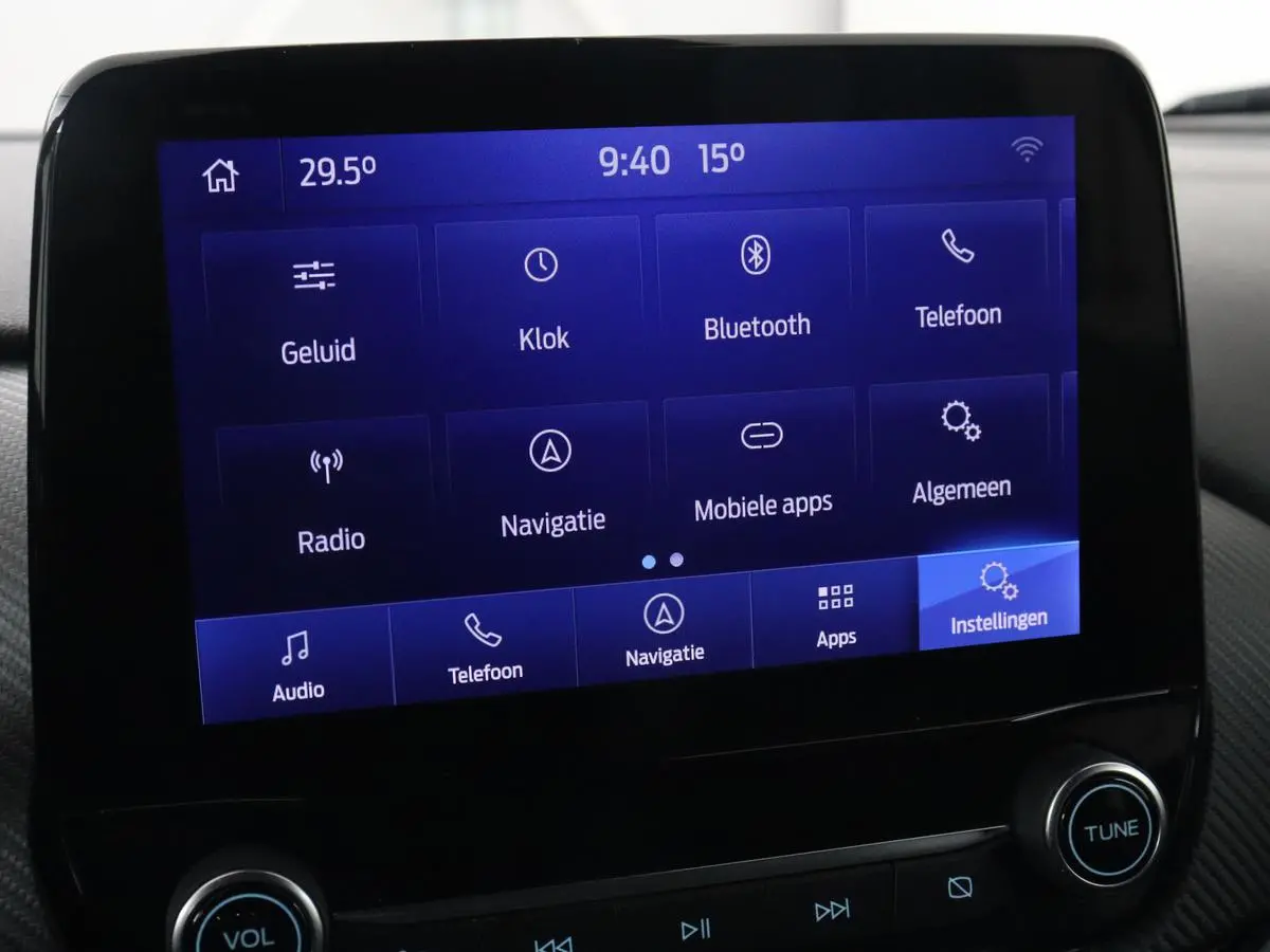 1.0 EcoBoost Hybrid ST-Line X | Adaptive cruise | Camera | Half leder | B&O Sound | Carplay | Navigatie | Digital Cockpit | Full LED | Dodehoek detectie | Climate control | Bluetooth