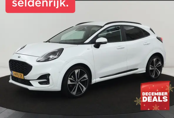 1.0 EcoBoost Hybrid ST-Line X | Adaptive cruise | Camera | Half leder | B&O Sound | Carplay | Navigatie | Digital Cockpit | Full LED | Dodehoek detectie | Climate control | Bluetooth
