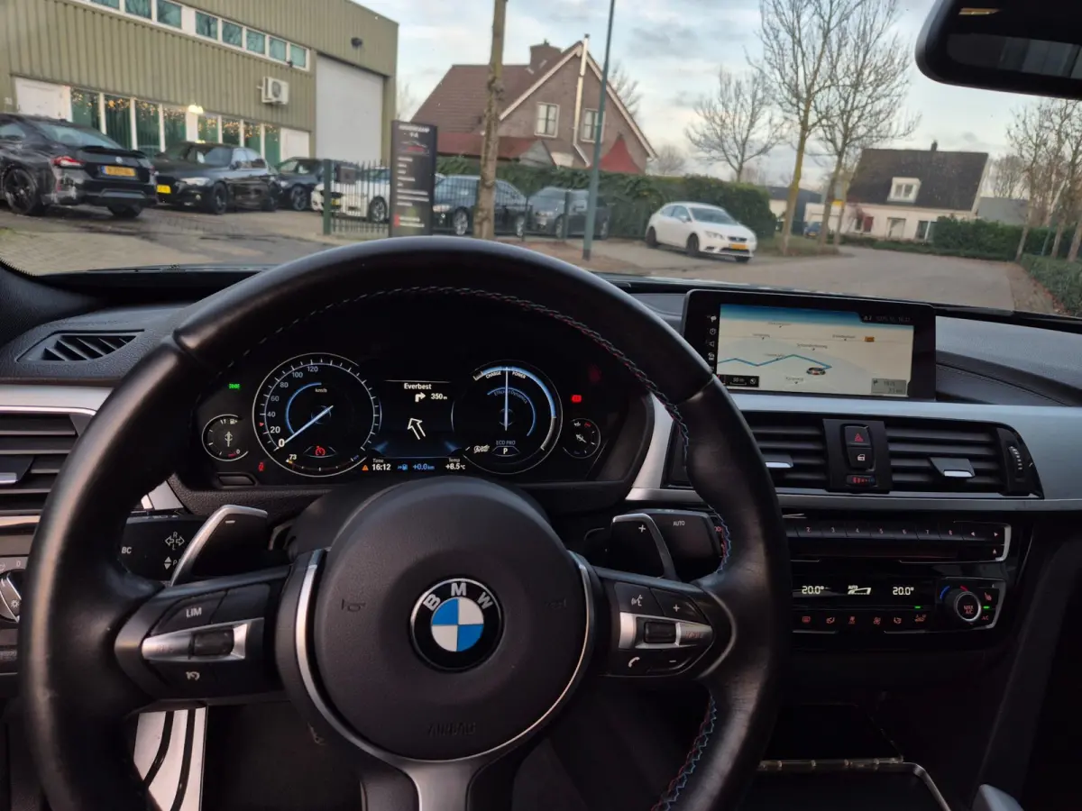 420i M Sport Ed Schuifdak Apple CarPlay Breedset LED Camera Nbt Evo Navi GR 6WB Dig. DASH High Executive