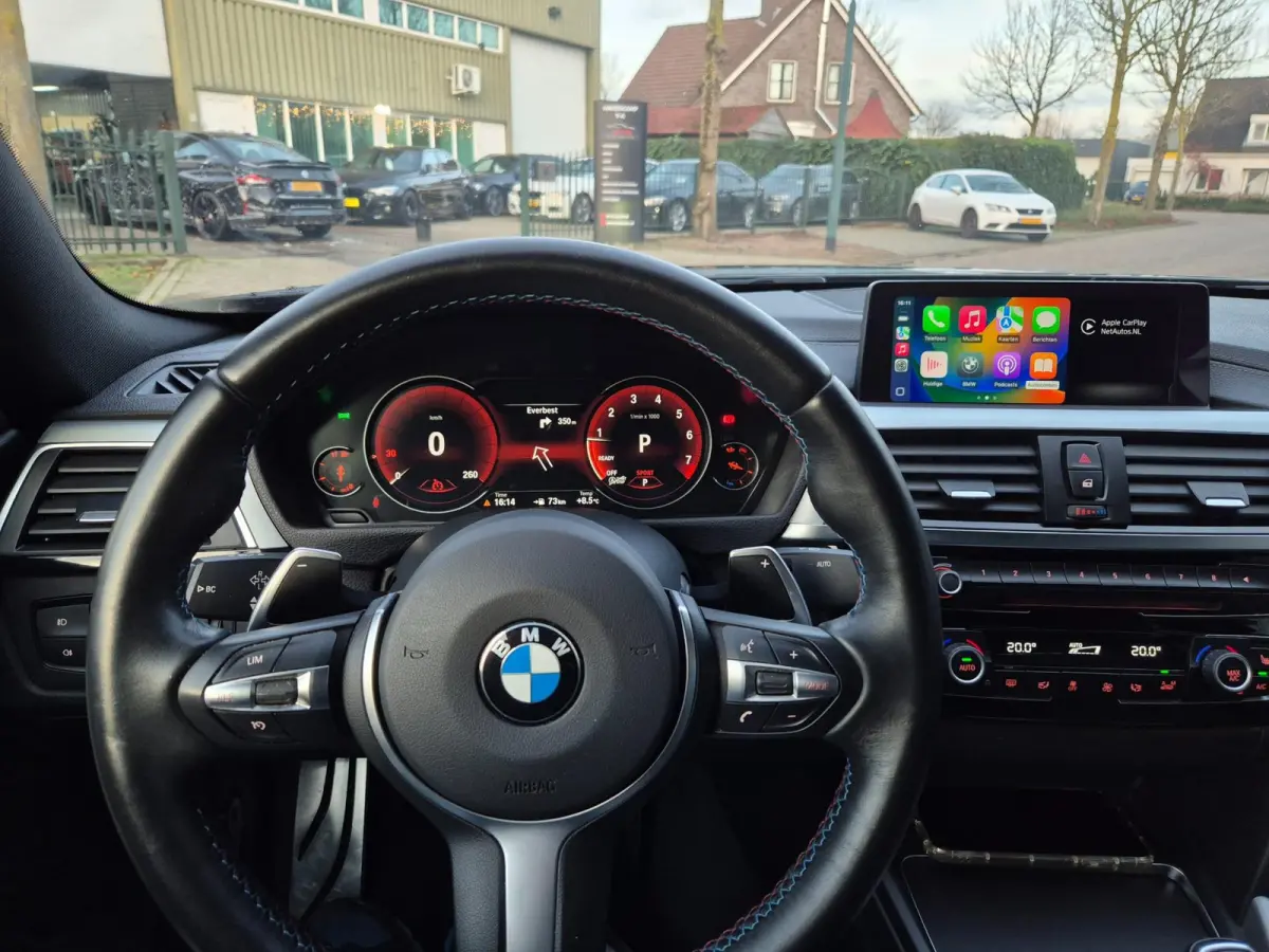 420i M Sport Ed Schuifdak Apple CarPlay Breedset LED Camera Nbt Evo Navi GR 6WB Dig. DASH High Executive