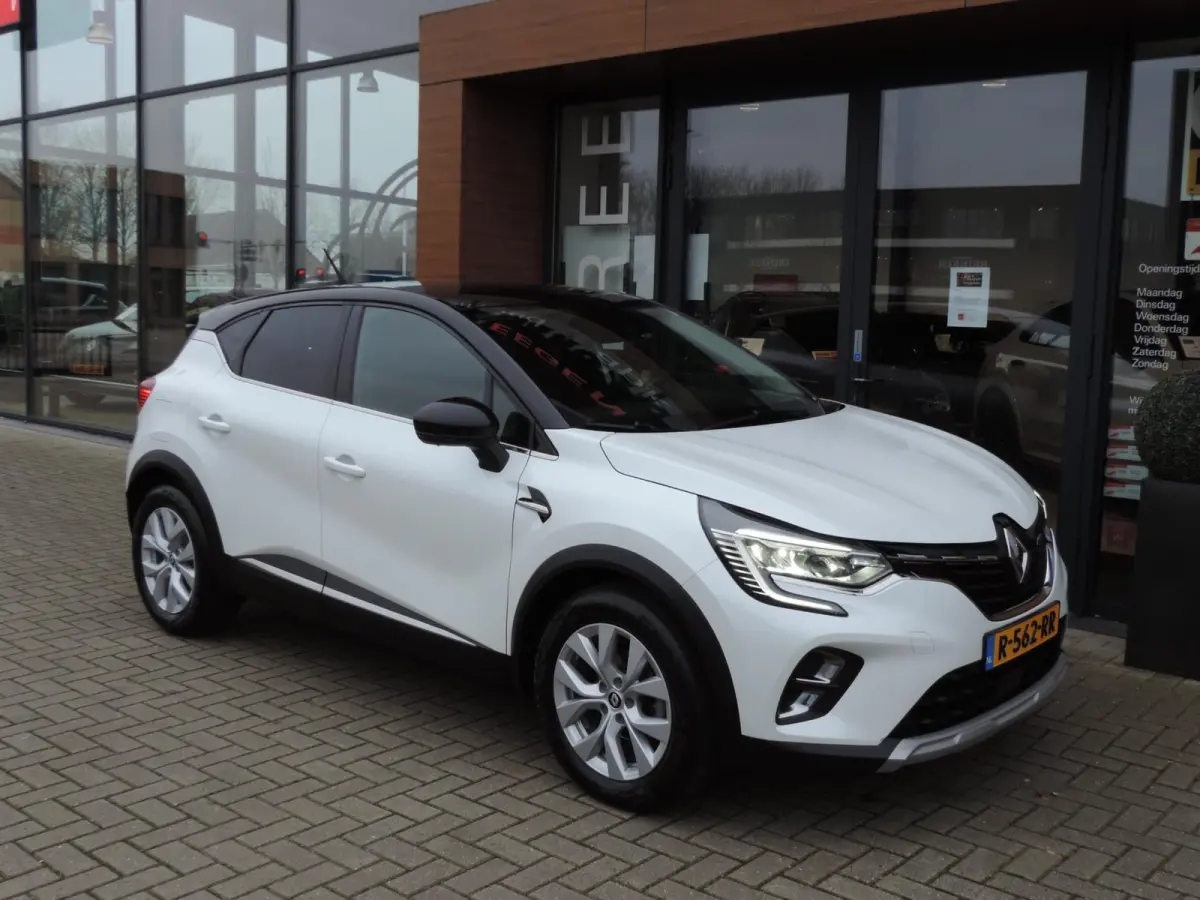 1.0 TCe 90 Intens 66.000km | LED kopl | PDC | Halfleer | Navi | CarPlay | ECC | 17” | Keyless | Priv.glas | DAB