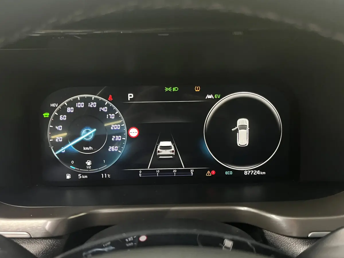 1.6 T-GDI Plug-in Hybrid 4WD DynamicLine 7p | Trekhaak |