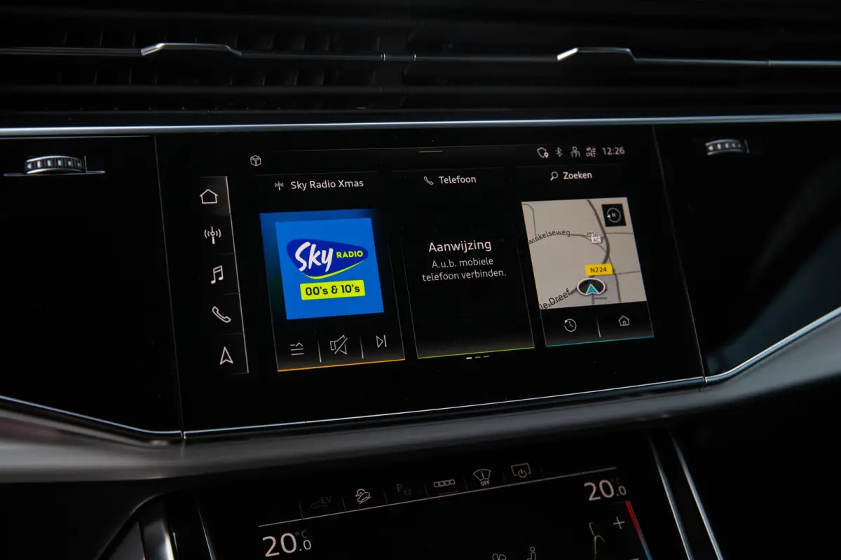 55 TFSI e quattro Pro Line Advanced , RS-seats, 3D-camera, Luchtvering, Head-up display, Apple Carplay, S-line