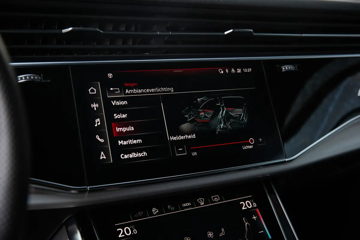55 TFSI e quattro Pro Line Advanced , RS-seats, 3D-camera, Luchtvering, Head-up display, Apple Carplay, S-line