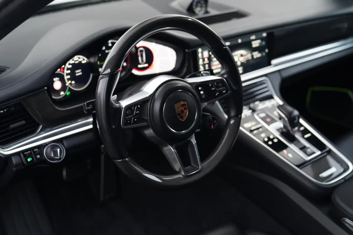 4.0 Turbo S E-Hybrid | Carbon | Massage | Porsche Active Safe | Schuifdak | Adaptieve Cruise | Keramisch | KRIJT