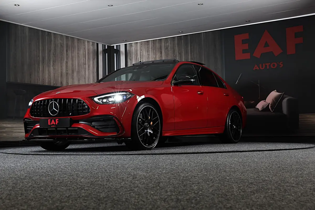 300 e AMG 63 Look / Burmester / Head Up / 360 Camera / Acc / Elek Stoelen / Full Leder / Open Pano / 20 Inc