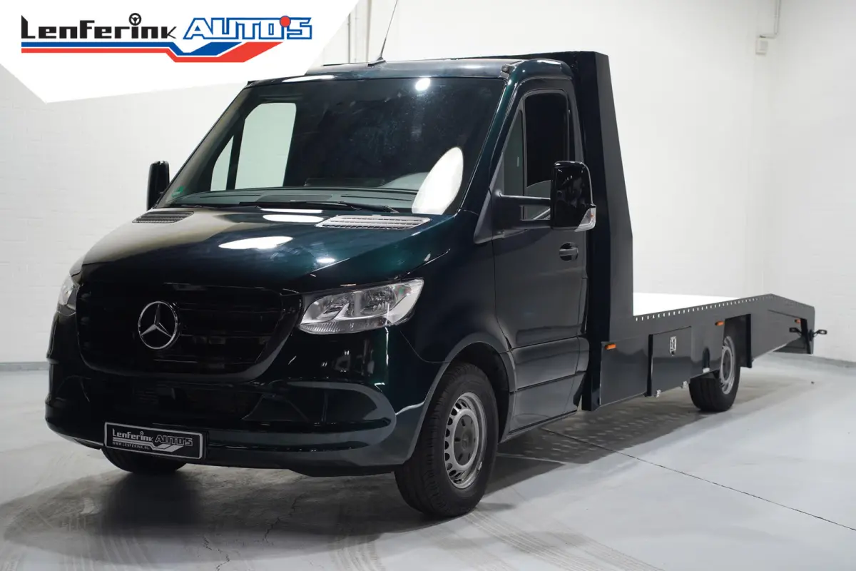 316 CDI 163 pk Autotransporter Luchtvering Trekhaak 3.500 kg, Bumper in Kleur, Zwarte Grille, 2-Zits