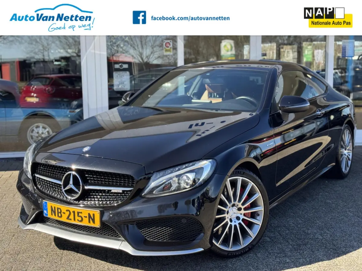 AMG 43 3.0 V6 Biturbo 368pk Automaat, 4MATIC,Leder,Xenon,Keyless,
