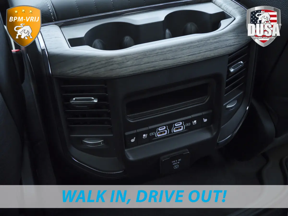 | 1500 | Limited | Night | 3.0L Twin-Turbo I6 | High Output | BPM-VRIJ Passenger Display | 14,4 Touch Screen | RAMBOX Getoonde accessoires zijn verkrijgbaar tegen meerprijs