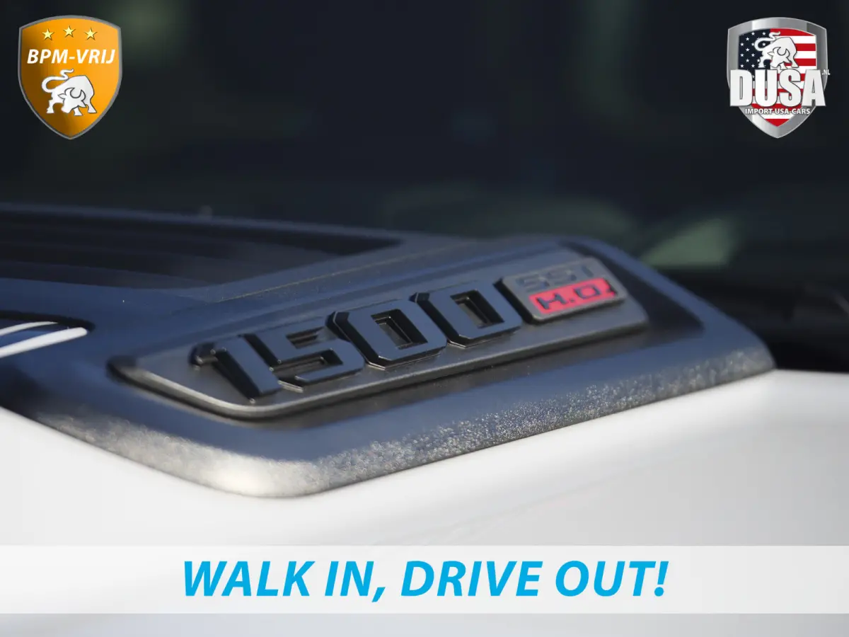 | 1500 | Limited | 3.0L Twin-Turbo I6 | High Output | BPM-VRIJ Passenger Display | 14,4 Touch Screen | RAMBOX Getoonde accessoires zijn verkrijgbaar tegen meerprijs
