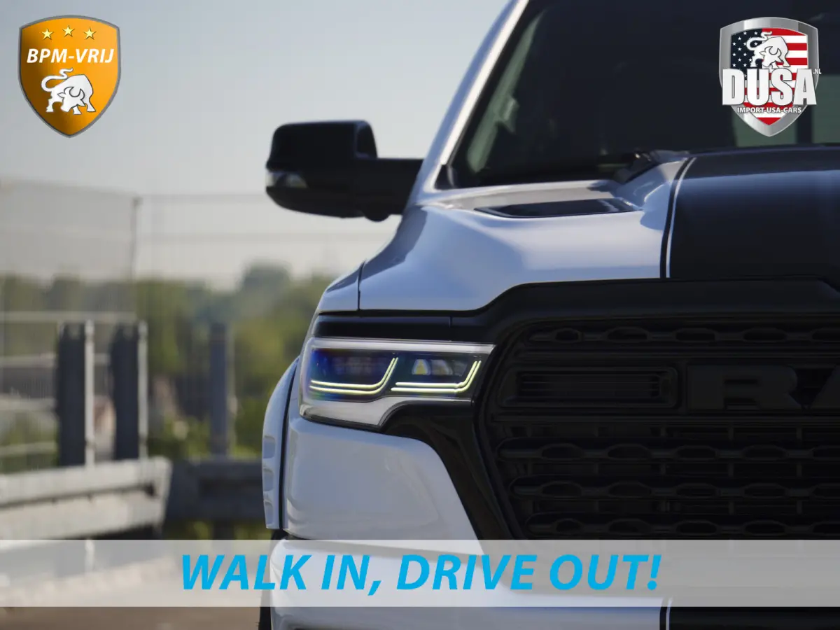 | 1500 | Limited | 3.0L Twin-Turbo I6 | High Output | BPM-VRIJ Passenger Display | 14,4 Touch Screen | RAMBOX Getoonde accessoires zijn verkrijgbaar tegen meerprijs