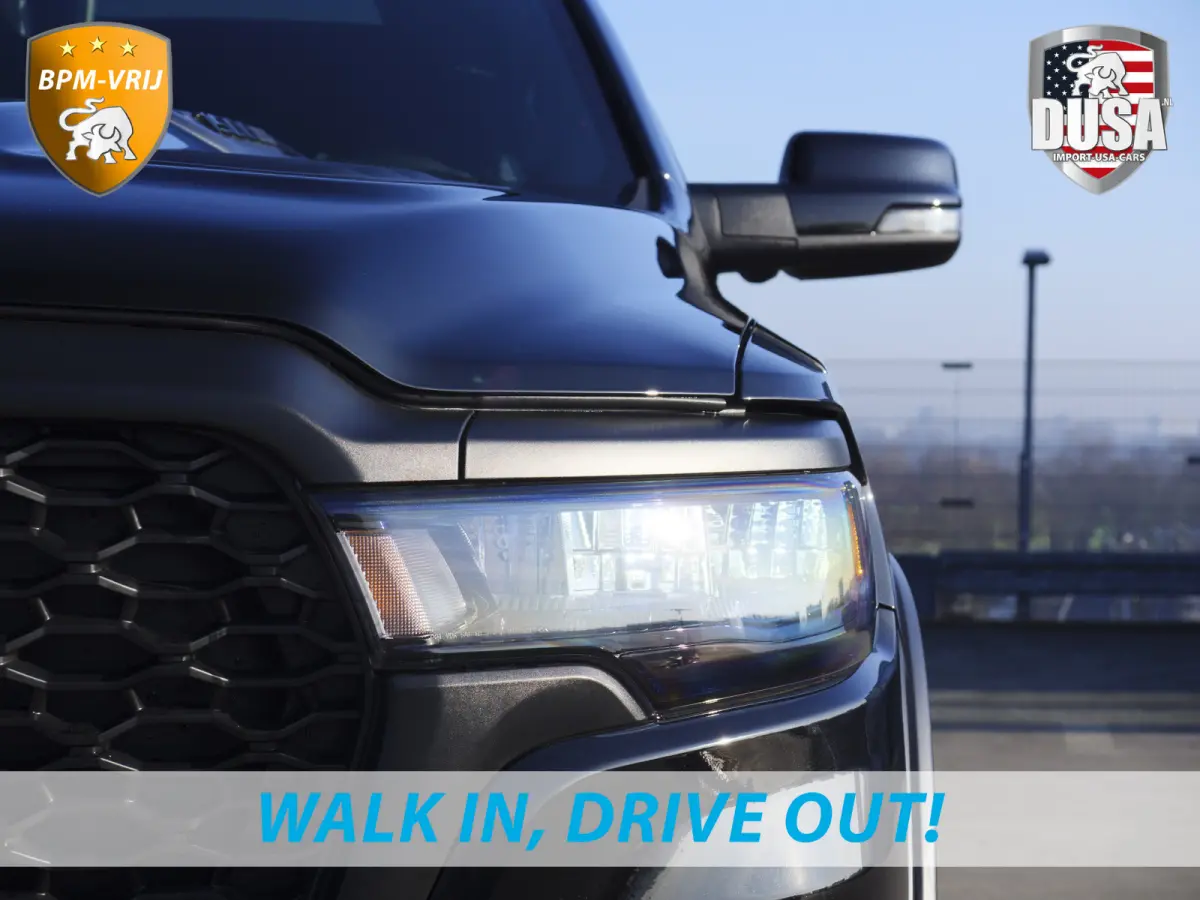 | 1500 | Rebel | Premium | 4x4 | Crew Cab | 3.0L Twin-turbo I6 | BPM-VRIJ 10,2 inch Passenger Screen | Harman Kardon | Getoonde accessoires zijn verkrijgbaar tegen meerprijs