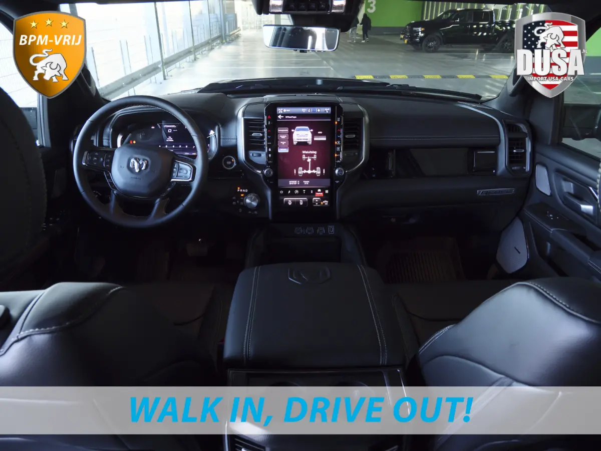 | 1500 | Rebel | Premium | 4x4 | Crew Cab | 3.0L Twin-turbo I6 | BPM-VRIJ 10,2 inch Passenger Screen | Harman Kardon | Getoonde accessoires zijn verkrijgbaar tegen meerprijs