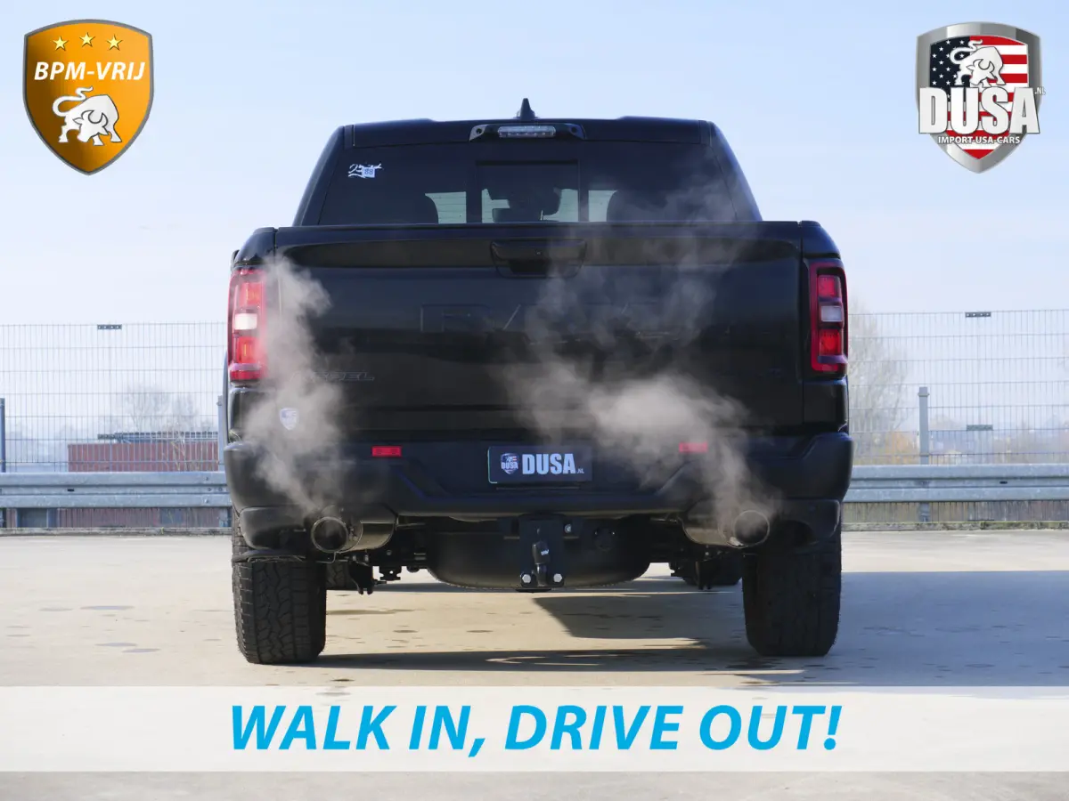 | 1500 | Rebel | Premium | 4x4 | Crew Cab | 3.0L Twin-turbo I6 | BPM-VRIJ 10,2 inch Passenger Screen | Harman Kardon | Getoonde accessoires zijn verkrijgbaar tegen meerprijs