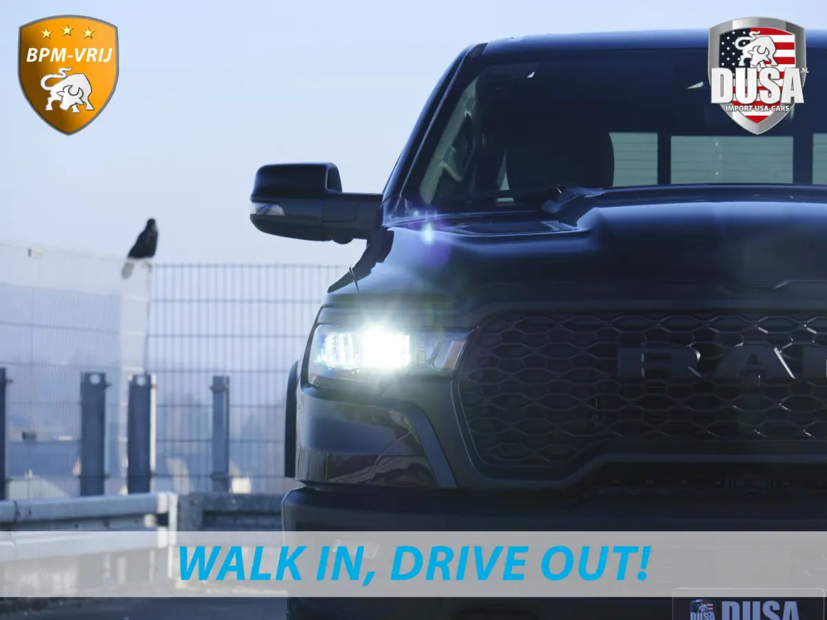 | 1500 | Rebel | Premium | 4x4 | Crew Cab | 3.0L Twin-turbo I6 | BPM-VRIJ 10,2 inch Passenger Screen | Harman Kardon | Getoonde accessoires zijn verkrijgbaar tegen meerprijs