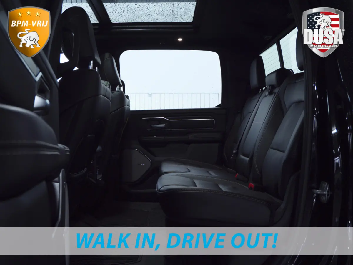 | 1500 | Rebel | Premium | 4x4 | Crew Cab | 3.0L Twin-turbo I6 | BPM-VRIJ 14,4 inch Touchscreen | Panorama | Harman Kardon | Getoonde accessoires zijn verkrijgbaar tegen meerprijs