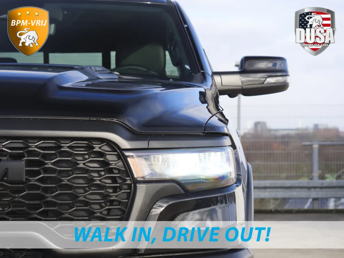 | 1500 | Rebel | Premium | 4x4 | Crew Cab | 3.0L Twin-turbo I6 | BPM-VRIJ 14,4 inch Touchscreen | Panorama | Harman Kardon | Getoonde accessoires zijn verkrijgbaar tegen meerprijs