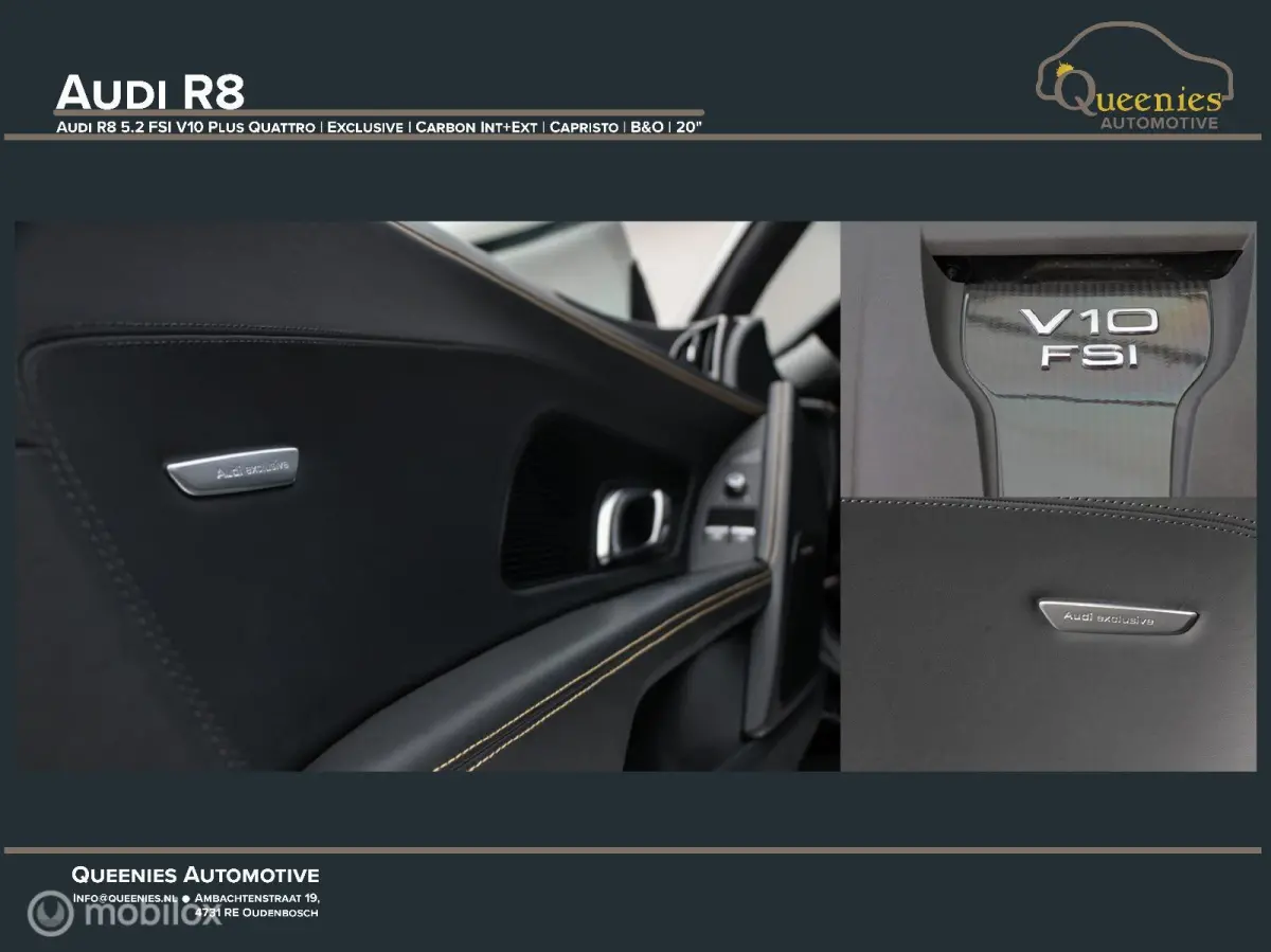 - Exclusive V10 PLUS 610pk 5.2 FSI Quattro