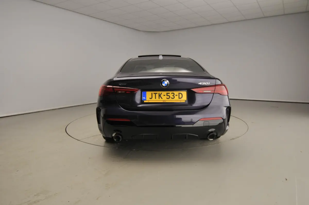 430i xDrive | M-Sportpakket | LED | Leder | HUD | Active cruise | Schuifdak | Elektr. zetels | DAB | Harman-kardon sound | Alu 19 inch