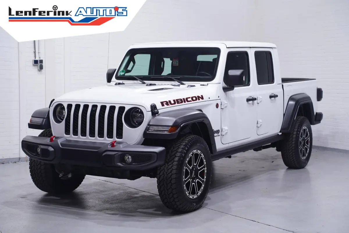 3.6 V6 285 pk Rubicon Grijs Kenteken 2-Zits Navi Leder Zwart, Adapt. Cruise, Targa Dak, Trekhaak, Uniek