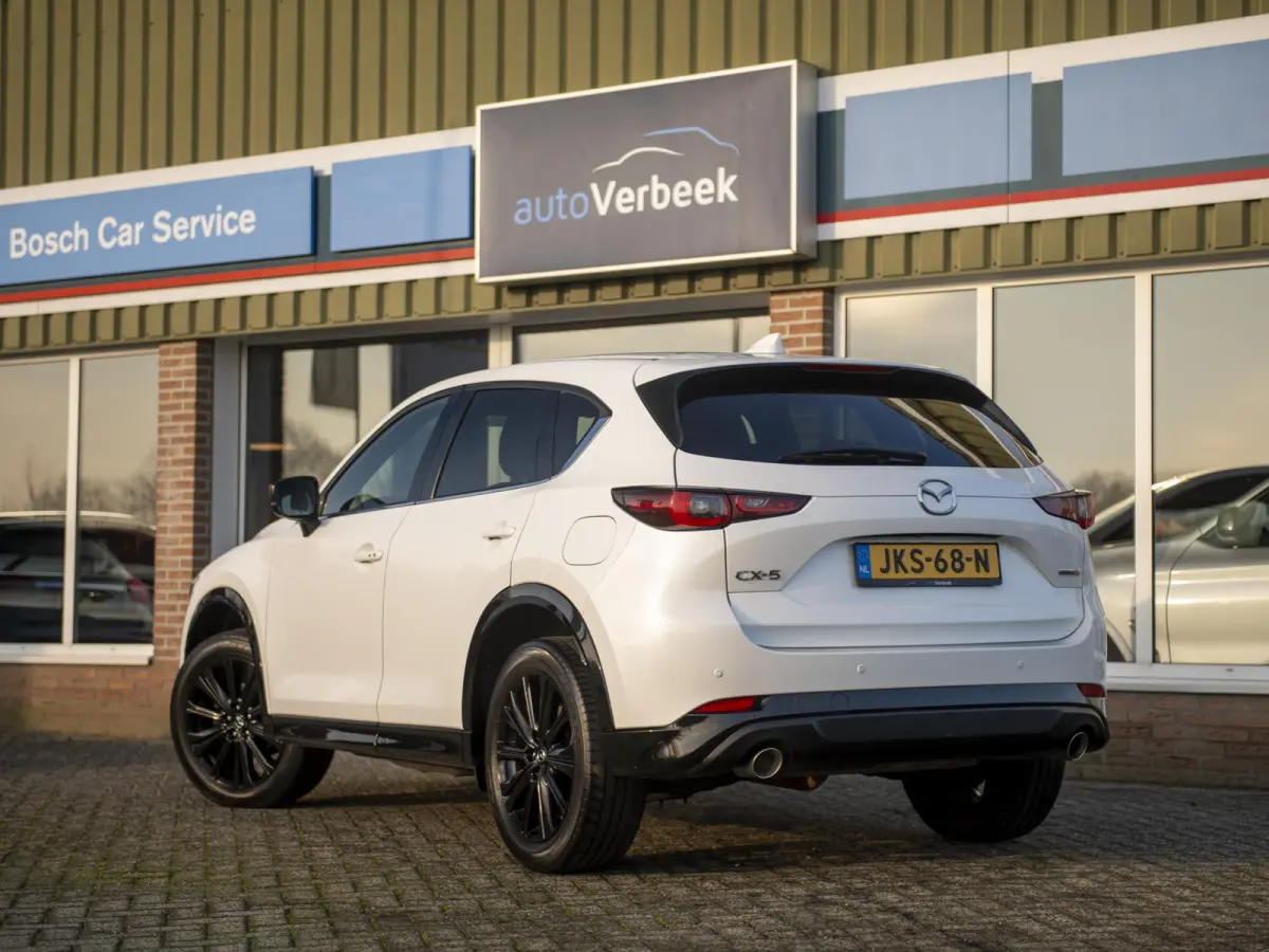 2.5 SkyActiv-G 194pk Homura | Trekhaak wegklapbaar | Navi | Stoel- en stuurverwarming | Apple Carplay / Android Auto