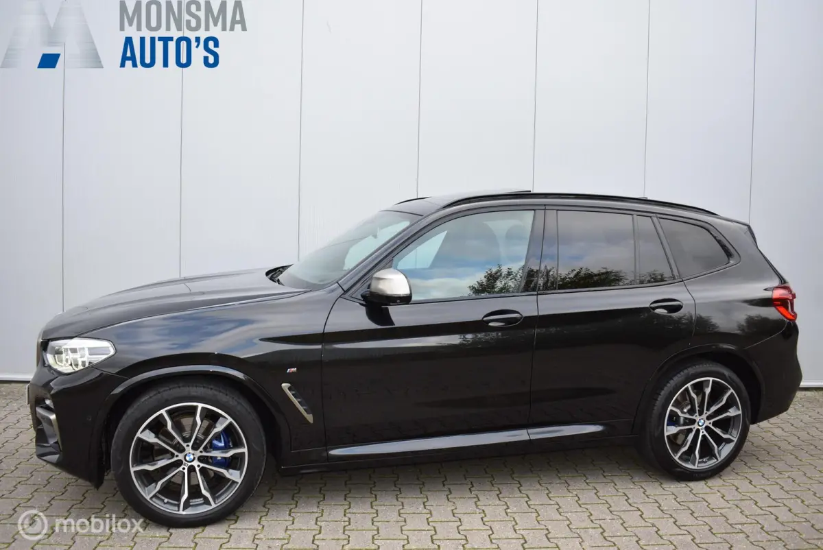 M40i xDrive Saphirschwarz Pano HUD H/K 360°Cam DAB Memory 20" LMV Zeer mooi!